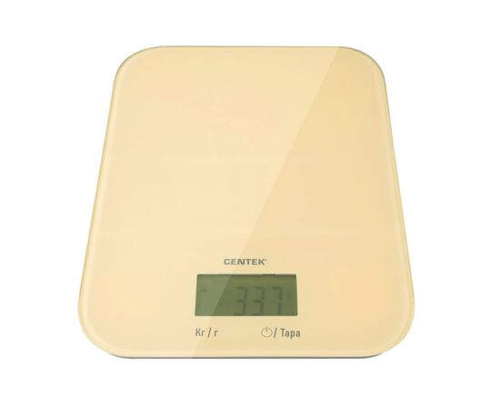  Весы кухонные Centek CT-2481 Beige LCD 