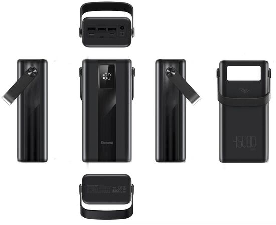  Power Bank ITEL Maxpower 450PF, 45000мAч черный 