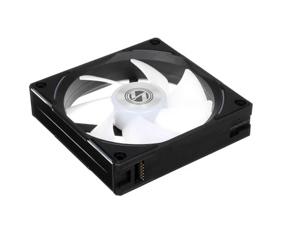  Комплект вентиляторов (3шт.) Lian Li Uni Fan AL120 V2 Black /UF-AL120V2-3B/ G99.12ALV23B.R0/ 120x120x28мм (PWM, ARGB, 250-2000 об/мин, 28.7dBa) 
