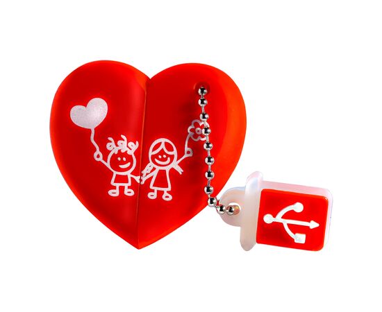  USB  64GB  Smart Buy Wild series  Сердце 
