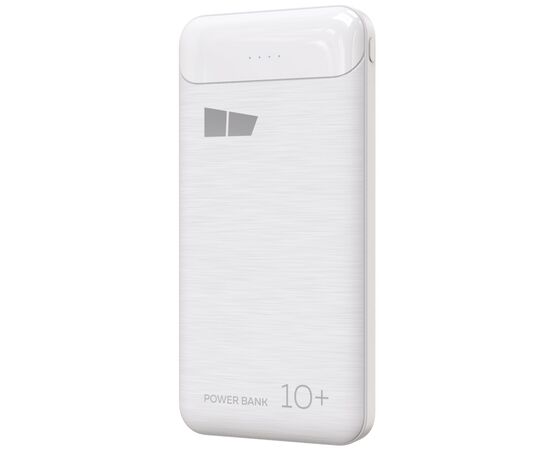  Внешний аккумулятор 10000mAh 2USB 2.1A More choice PB33-10 (White) 