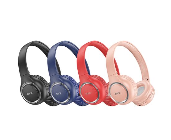  Bluetooth-наушники полноразмерные Bluetooth 5.3 200mah Hoco W41 Charm (Red) 