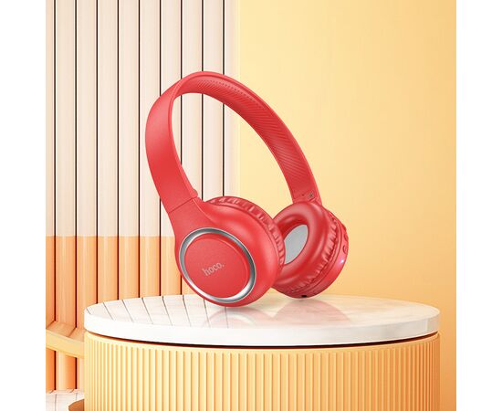  Bluetooth-наушники полноразмерные Bluetooth 5.3 200mah Hoco W41 Charm (Red) 