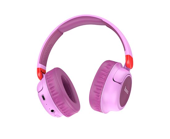  Bluetooth-наушники полноразмерные Bluetooth 5.2 250mah Hoco W43 Adventure (Purple) 