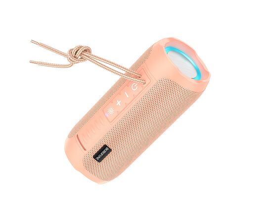  Колонка Bluetooth 5.1 2*5W 1200mAh Borofone BR21 (Candy Pink) 
