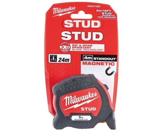  Рулетка Milwaukee Stud Gen II (4932471628) 5м 