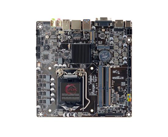  Материнская плата Afox AFH510-MI-V2, Intel Socket 1200, Mini-ITX (17 x17cm) 