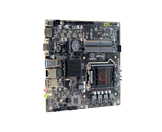  Материнская плата Afox AFH510-MI-V2, Intel Socket 1200, Mini-ITX (17 x17cm) 