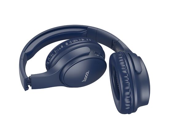  Bluetooth-наушники полноразмерные Bluetooth 5.3 200mah Hoco W40 Mighty (Blue) 