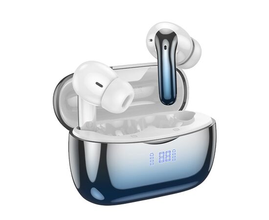  Беспроводные Bluetooth-наушники Hoco TWS EQ16 Shine ANC+ENC (blue) (229414) 