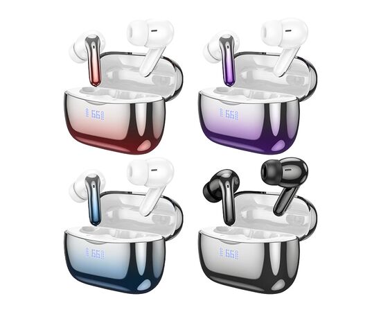  Беспроводные Bluetooth-наушники Hoco TWS EQ16 Shine ANC+ENC (blue) (229414) 