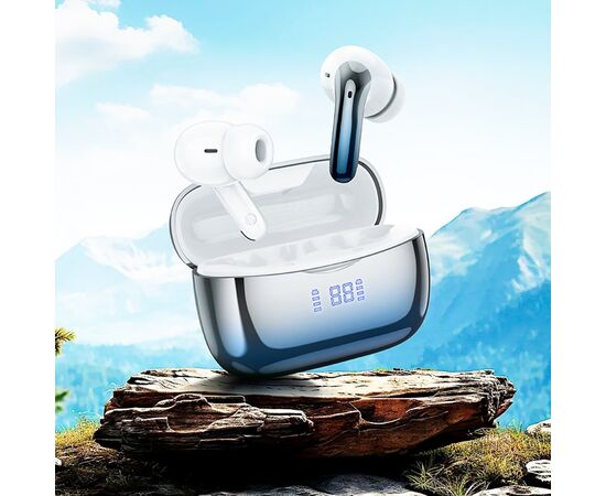  Беспроводные Bluetooth-наушники Hoco TWS EQ16 Shine ANC+ENC (blue) (229414) 