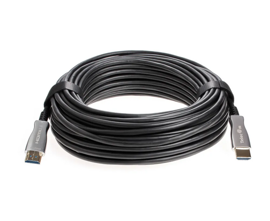  Активный оптический кабель HDMI 19M/M,ver. 2.0, 4K@60 Hz 30m Telecom  (1/20) 