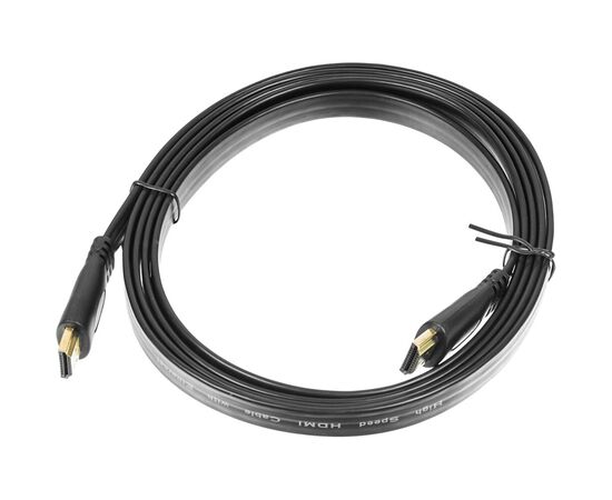  Кабель аудио-видео Buro HDMI 1.4 Flat HDMI (m)/HDMI (m) 2м. черный (BHP HDMI 2) 