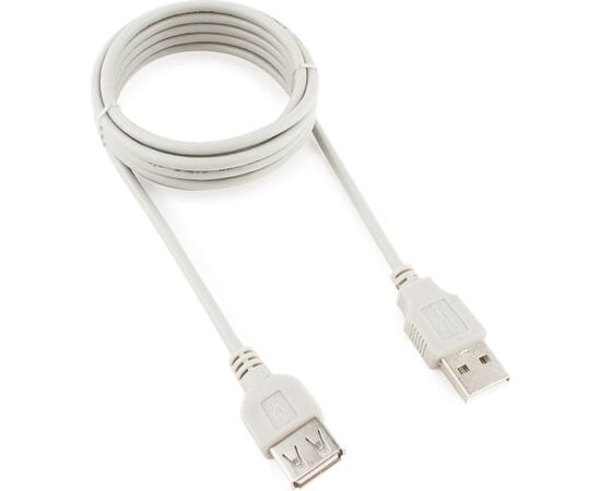  Кабель удлинительный Gembird PRO CCF-USB2-AMAF-6 USB 2.0 1.8м AM/AF позол.конт., фер.кол., пакет 