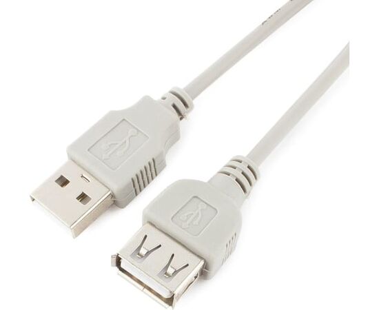  Кабель удлинительный Gembird PRO CCF-USB2-AMAF-6 USB 2.0 1.8м AM/AF позол.конт., фер.кол., пакет 