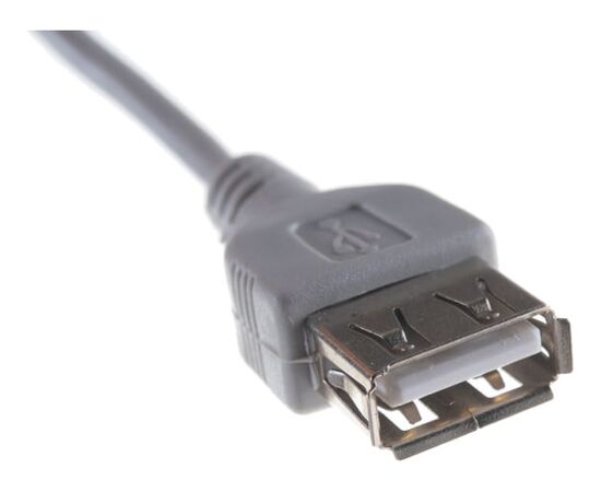  Кабель удлинительный Gembird PRO CCF-USB2-AMAF-6 USB 2.0 1.8м AM/AF позол.конт., фер.кол., пакет 