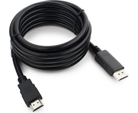  Кабель Gembird/Cablexpert CC-DP-HDMI-3M DisplayPort-HDMI 20M/19M 3м черный экран пакет 