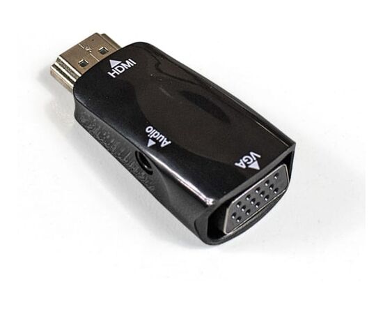 Кабель-переходник ExeGate EX-HDMIM-VGAF-0.2 EX294717RUS HDMI-VGA 19M/15F 0,2м 