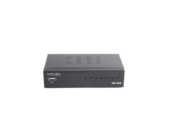  Ресивер DVB-T2 Сигнал HD-350 черный 