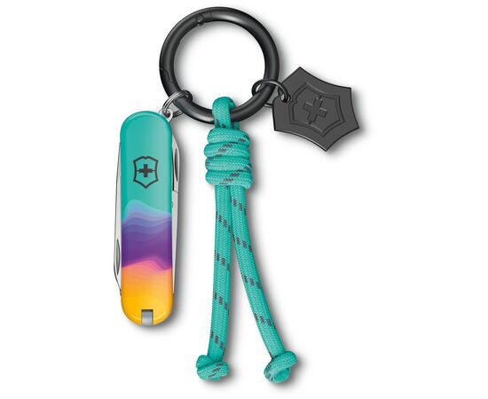  Складной нож Victorinox Classic SD Sydney Style 0.6223.e222, функций 7, 58мм, бирюзовый, коробка подарочная 