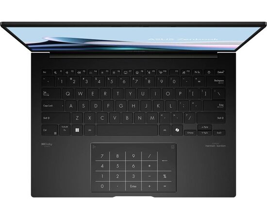  Ноутбук Asus Zenbook 14 OLED UM3406HA-QD015W (90NB1271-M003F0) Ryzen 7 8840HS 16Gb SSD1Tb Radeon 14" OLED FHD+ (1920x1200) Windows 11 Home black Bag 