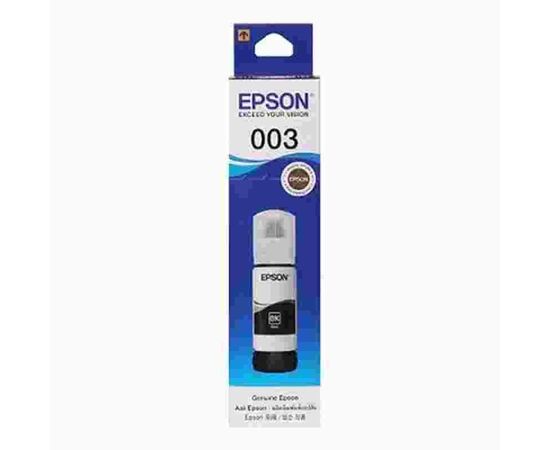  Чернила Epson 003 C13T00V198 65 мл, черный, оригинальные для Epson L1110, L3100, L3101, L3110, L3115, L3116, L3150, L3151, L3152, L3156, L5190 