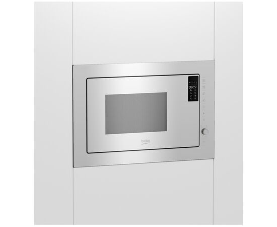  Встраиваемая микроволновая печь Beko BMGB 25333 WG (9202603200) белый 25л, 900Вт 