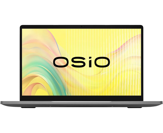  Ноутбук OSIO FocusLine F140I-006 14", IPS, Intel Core i3 1215U 1.2ГГц, 6 ядер, 16ГБ 512ГБ SSD, Intel UHD Graphics, Windows 11 Home, серый 
