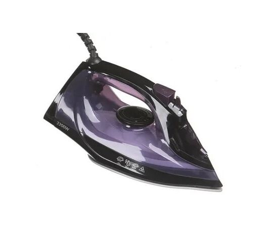  Утюг Vitek VT-8316 MC (2200 Вт, керамика, паровой удар 140 г/мин, 250 мл) черный 