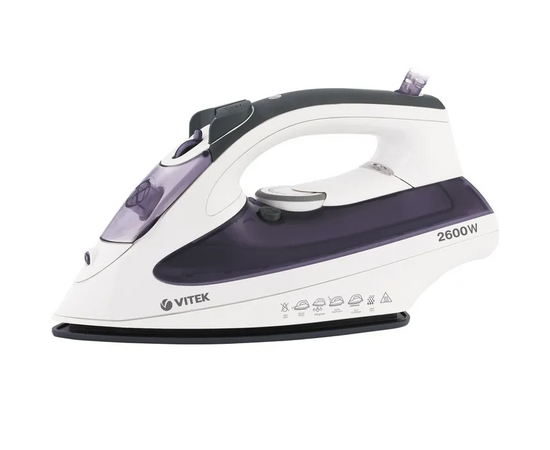  Утюг Vitek VT-8356 2600Вт белый/серый 