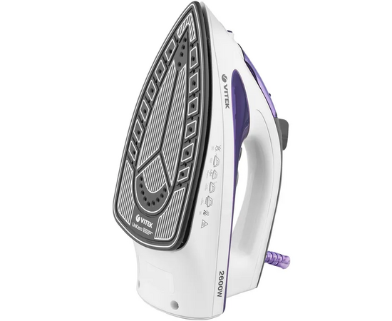  Утюг Vitek VT-8356 2600Вт белый/серый 