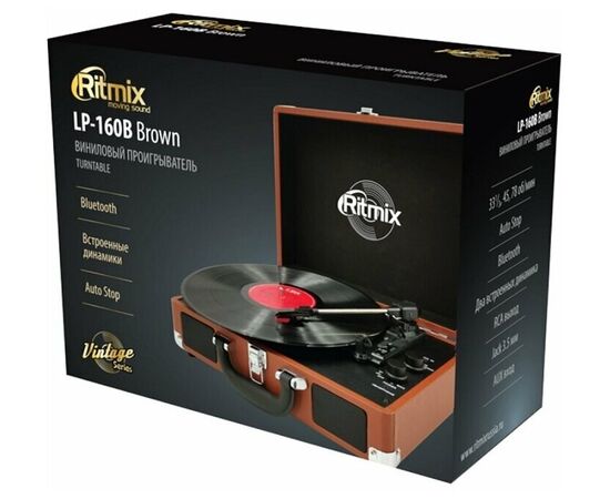  Виниловый проигрыватель RITMIX LP-160B 