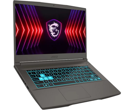  Ноутбук MSI Thin A15 B7UC-405XRU 15.6" FHD IPS/AMD Ryzen 5 7535HS/16GB (8GBx2)/SSD 1TB NVMe PCIe/RTX3050-4GB/DOS (Non-OS)/Gray 