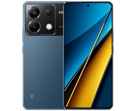  Смартфон Poco X6 5G 12/256Gb Blue (Синий) 