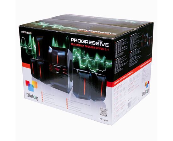  Компьютерная акустика Dialog Progressive AP-540 (black) (69415) 
