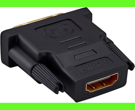  Кабель Buro HDMI-19FDVID-M-ADPT HDMI(19M)-DVI(M), черный 