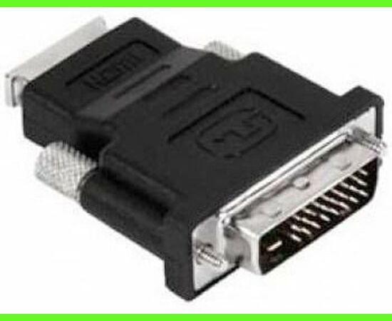  Кабель Buro HDMI-19FDVID-M-ADPT HDMI(19M)-DVI(M), черный 