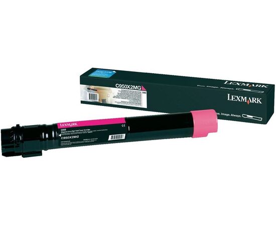  Тонер-картридж Lexmark C950X2MG пурпурный для C950 