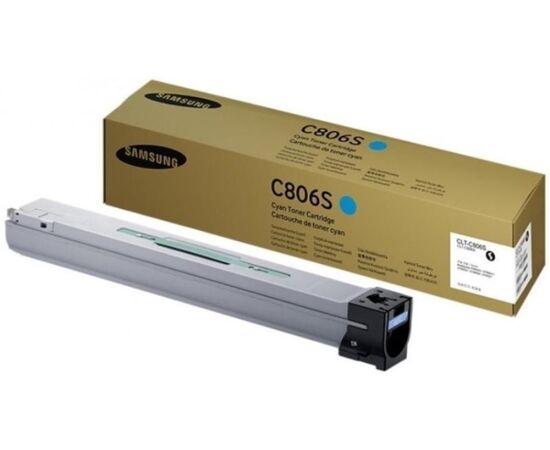  Тонер-картридж HP SS554A Samsung CLT-C806S Cyan Toner Cartridge 
