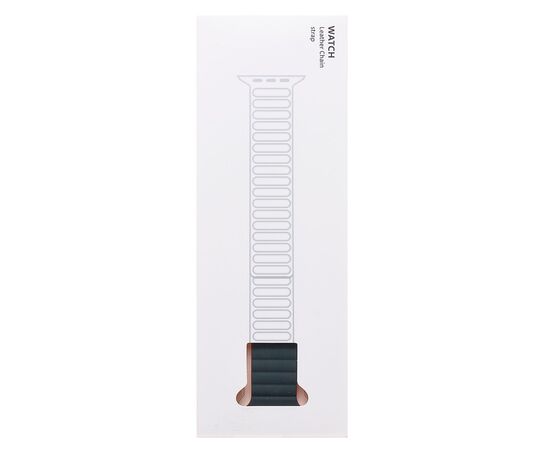  Ремешок с soft touch (соф тач) покрытием APW32  для Apple Watch (Эпл Вотч) Apple Watch (Эпл Вотч) 42/44/45мм / Браслет на магнитной застёжке для Smart X8 Ultra, Smart GS8 Ultra / темно-зеленый;оранжевый 