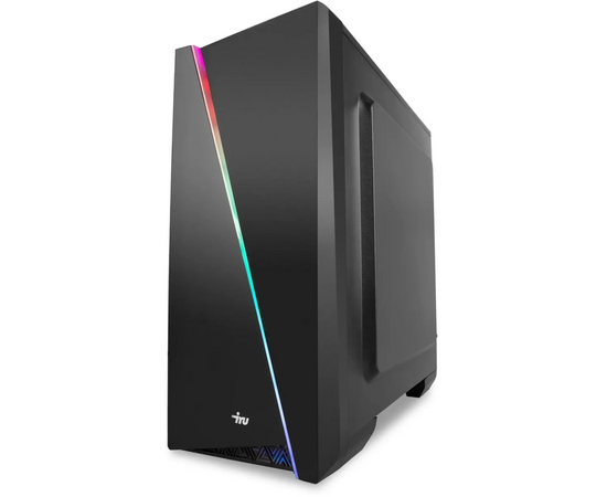  ПК IRU Game 320A5GE (2000629) MT Ryzen 5 5500 (3.6) 16Gb SSD512Gb RTX3050 8Gb Free DOS GbitEth 650W черный 
