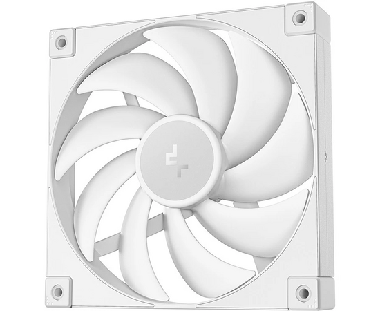  Вентилятор DEEPCOOL FD14 WH-3 in 1 140x140x25мм (PWM, белый, 400-1650об/мин) Color BOX 