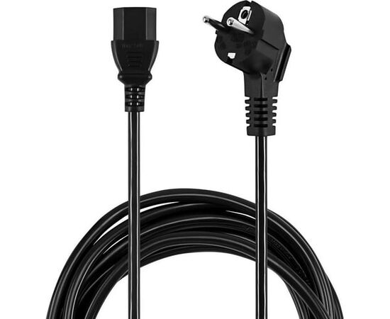  Кабель Buro BU-PCAB-ZP1 IEC C13 Евровилка 3м 
