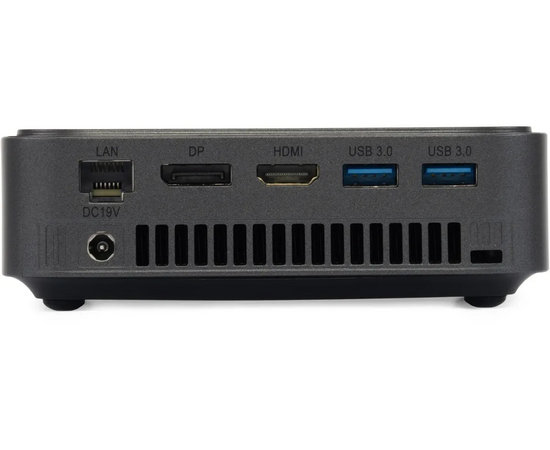  Неттоп IRU 310TLCN (1975166) i3 1115G4 (3.0) 8Gb SSD256Gb Iris Xe noOS GbitEth черный 