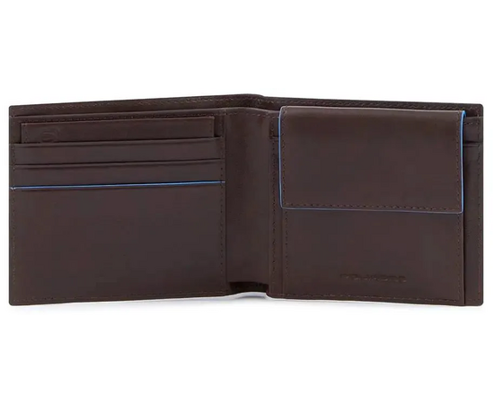  Кошелек мужской Piquadro Blue Square Revamp PU4188B2VR/MO кожа натуральная, коричневый 