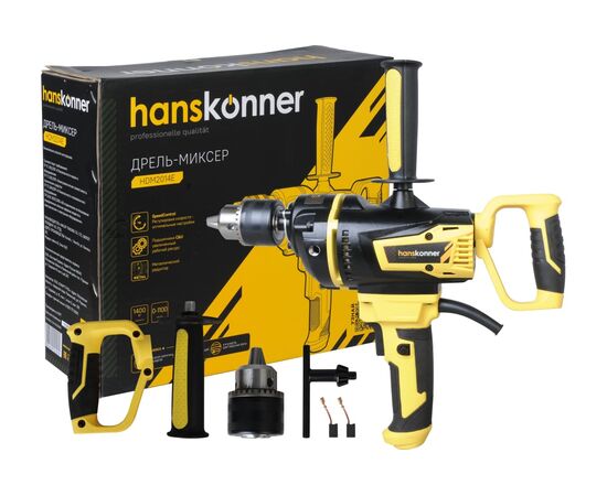 Дрель-миксер Hanskonner HDM2014E 1400 Вт 