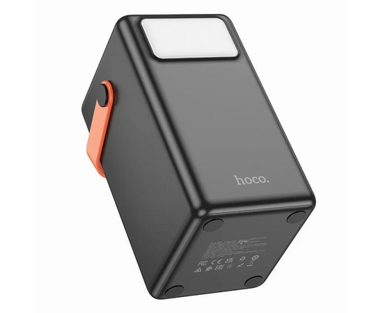  Аккумулятор внешний резервный HOCO J142 Surpass 22.5W+PD20W fully compatible power bank 100000mAh (чёрный) 