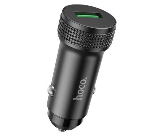  Автомобильное зарядное устройство HOCO Z49A Level, 1xUSB, 18W, черный 