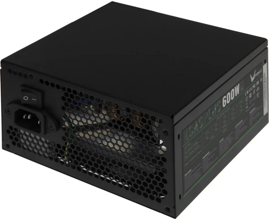  Блок питания Formula AC KCAS Plus (KCAS Plus 600 Plus) ATX 600W 80+ bronze 24pin APFC 120mm fan 7xSATA RTL 